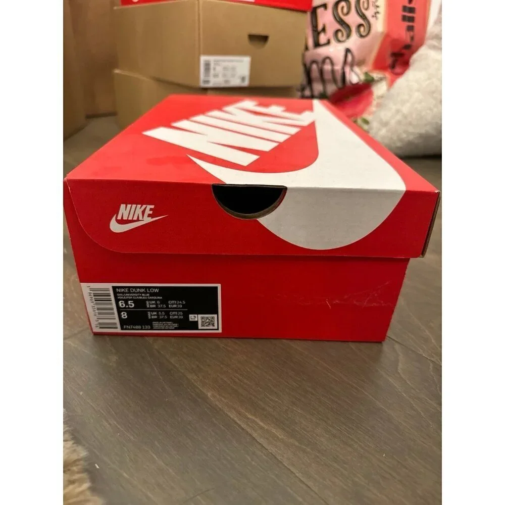 Nike dunk low sail / university blue 8W 6.5M